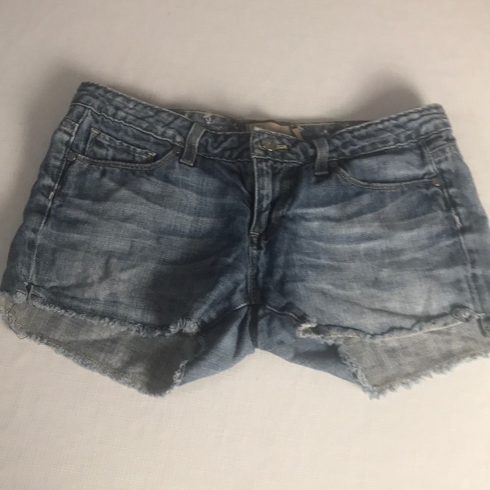 PAIGE Silver Lake Denim Jean Shorts Size 29